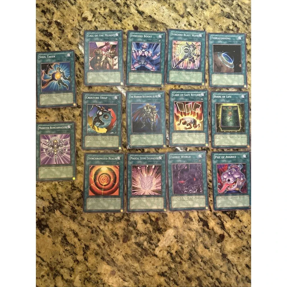 Yu-Gi-Oh Vintage Cards Lot Large Variety 46 pcs